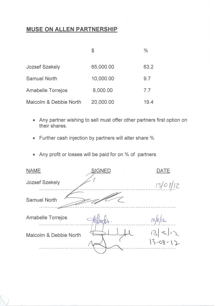 partnering agreement